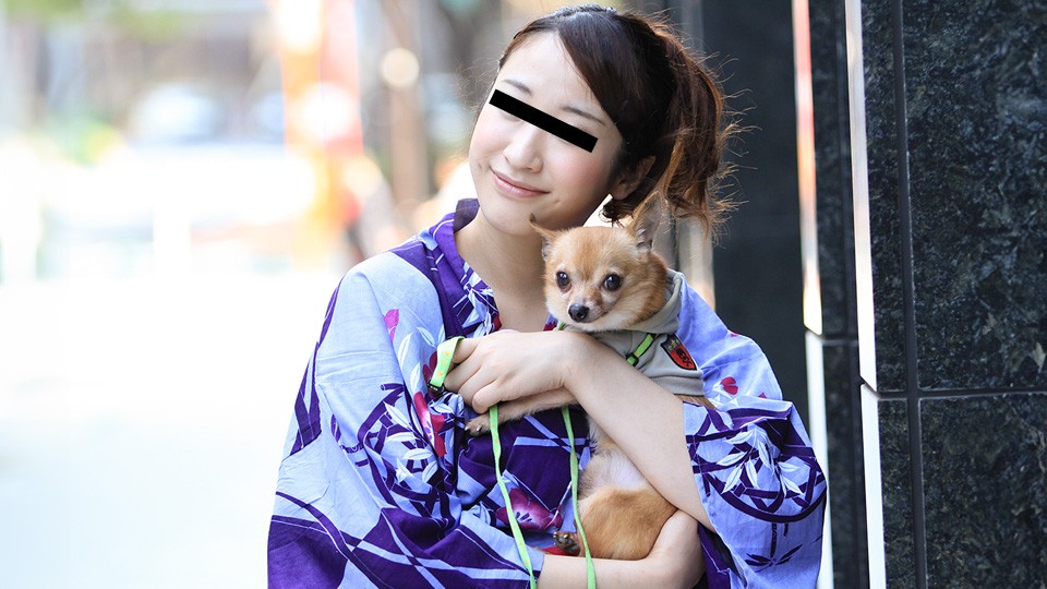 10musume-082423_01-FHD-犬の散歩中に犬好きな浴衣美人をナンパゲット！ ~ 佐々木レイ-nai