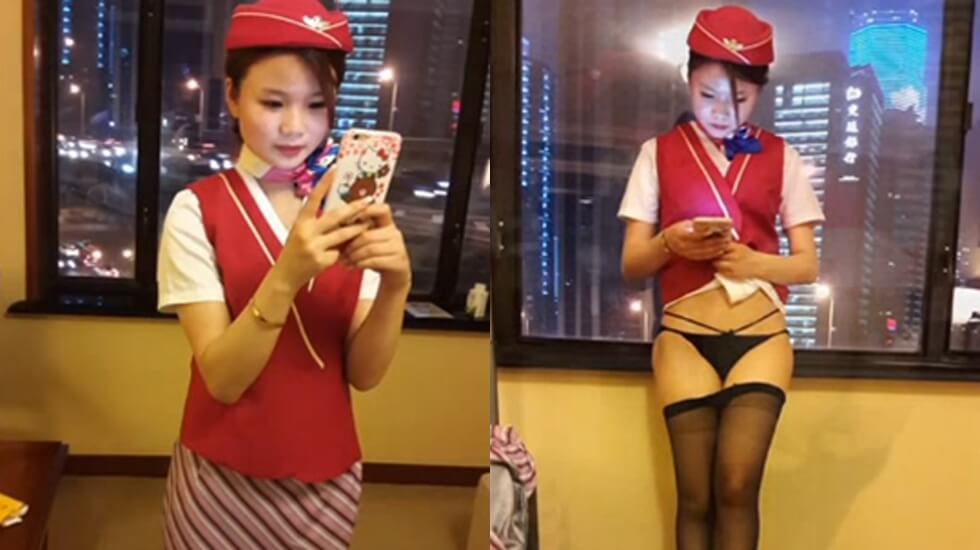 91康先生-高级酒店约战上海南航19岁本地美女王琪空姐,穿着空姐服就开操,撕烂丝袜爆插空姐的美逼。